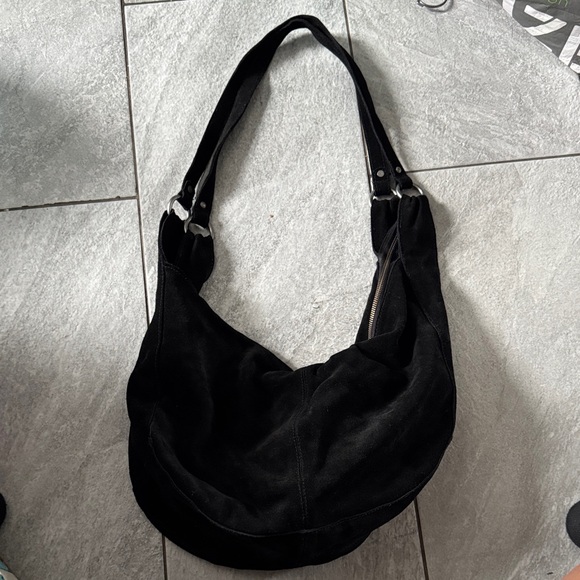 Free People Handbags - Free People Black Hobo Bag